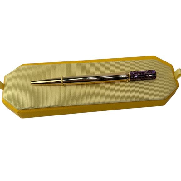 Swarovski Lucent Ballpoint Pen, PINK, Rose Gold-Tone Plated - Picture 3 of 8